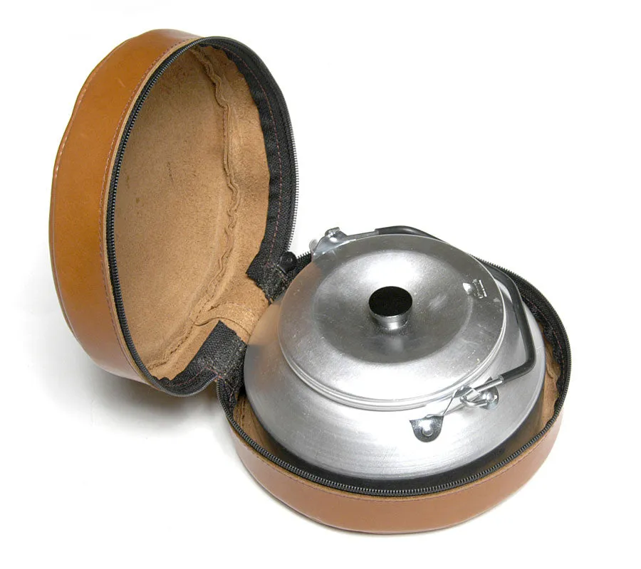 Edvardson kaffepanne 0,9 l med lærveske