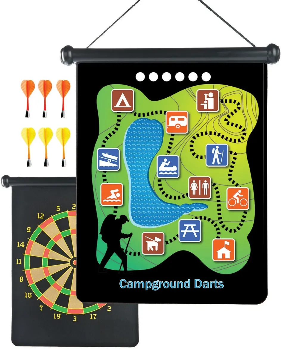 GSI Outdoor Backpack Magnetic Camp Darts dartspill magnetisk