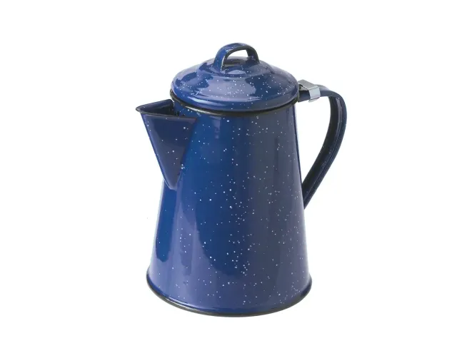 GSI Outdoor Pioneer Camping Coffee Pot kaffekjele emaljert