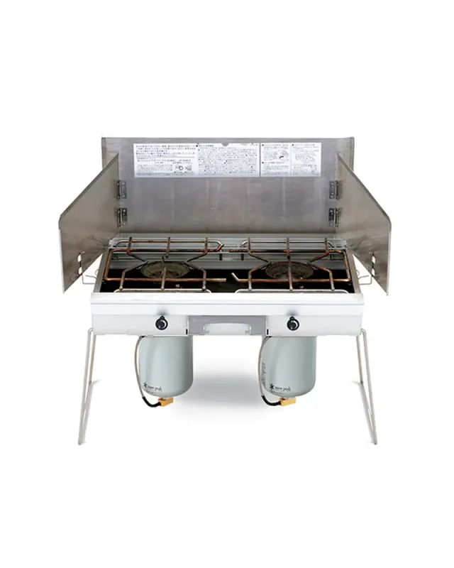 Snow Peak Double Burner Stove gassbrenner dobbel