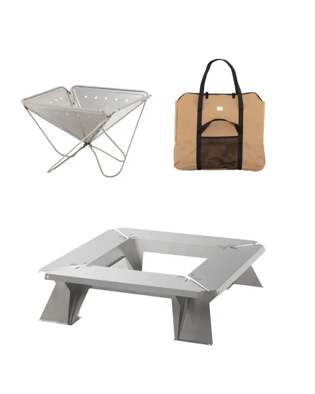 Snow Peak Takibi Garden Table Set XL bordsett til bål