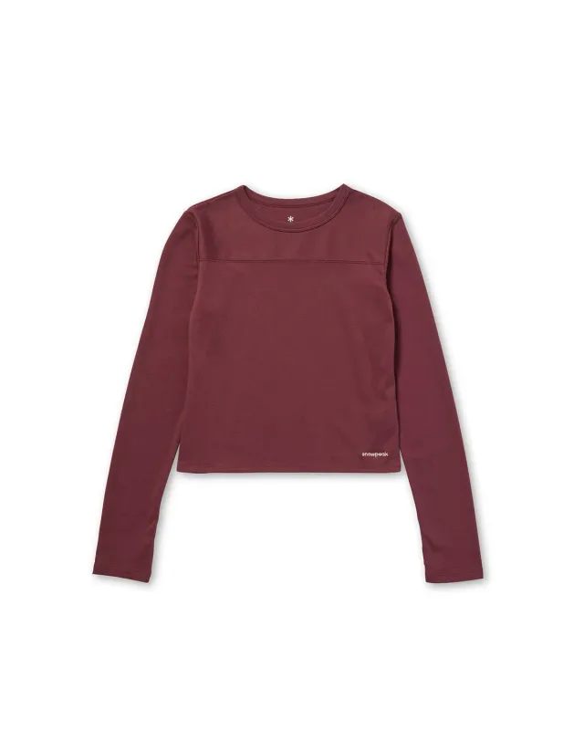 Snow Peak Stain Repellent Women's L/S Pullover genser