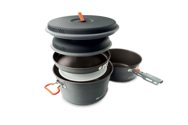 GSI Outdoor Pinnacle Ceramic Base Camper Large kokesett