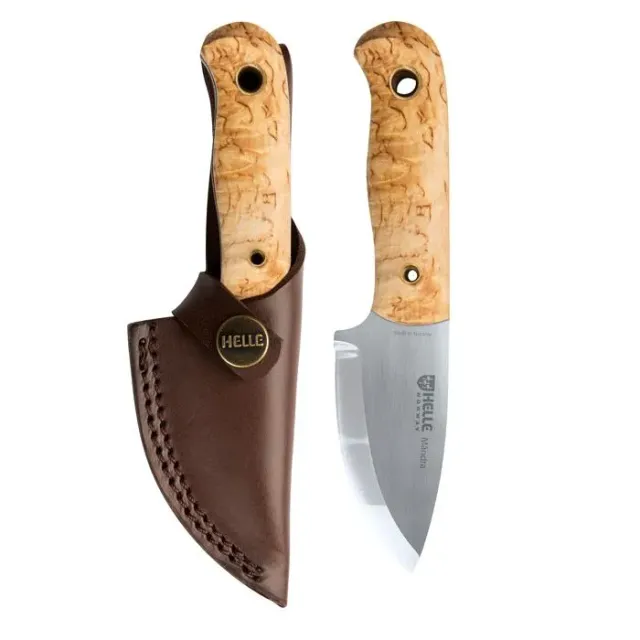 Helle Mândra overlevelseskniv 69 mm laminert