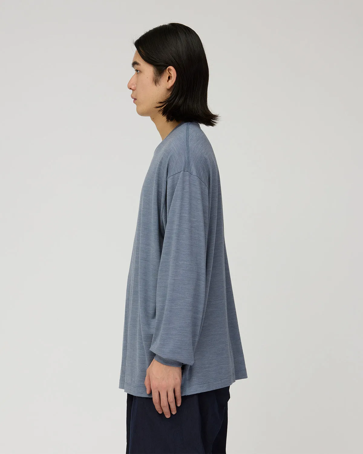 Snow Peak Wool Nylon Ripple L/S Pullover ullgenser