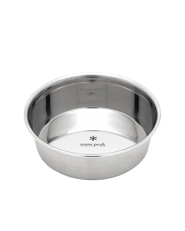 Snow Peak Dog Bowl hundeskål rustfritt stål