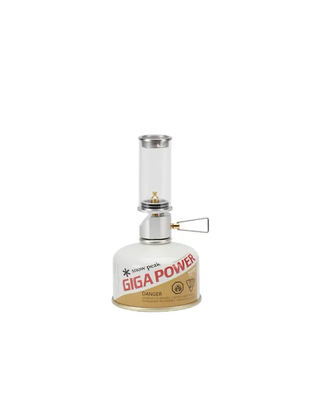 Snow Peak Mini Flame lykt glass liten gass