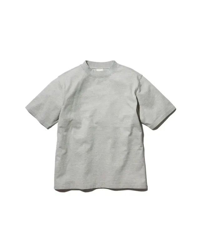 Snow Peak Recycled Cotton Mockneck t-skjorte tung bomull