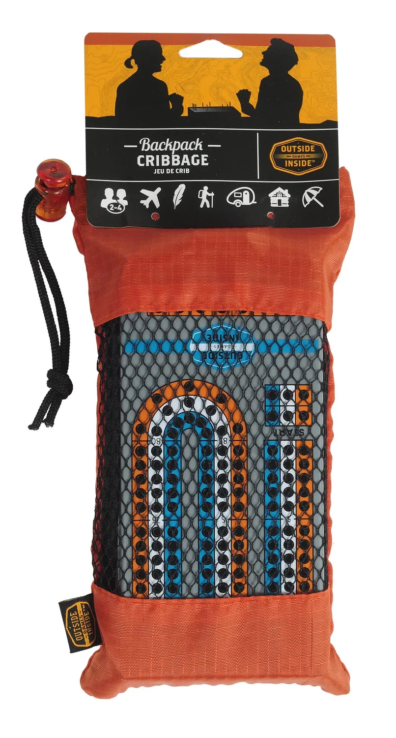 GSI Outdoor Backpack Cribbage Board cribbagebrett sammenleggbart