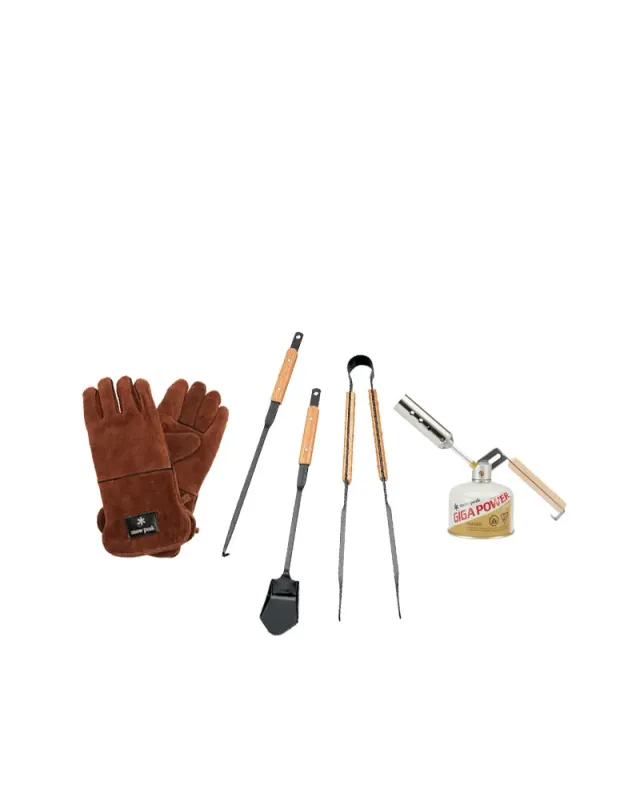 Snow Peak Takibi Essentials Set bålsett for bålkvelder