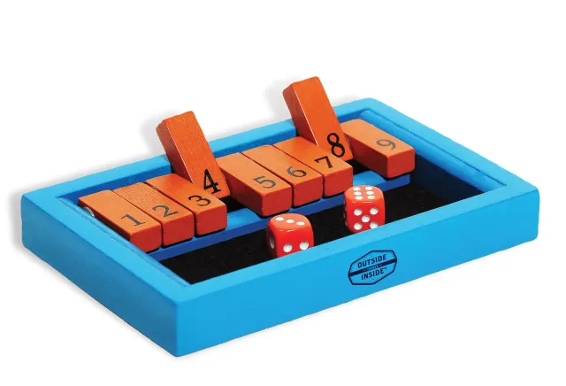 GSI Outdoor Backpack Shut the Box terningspill i tre