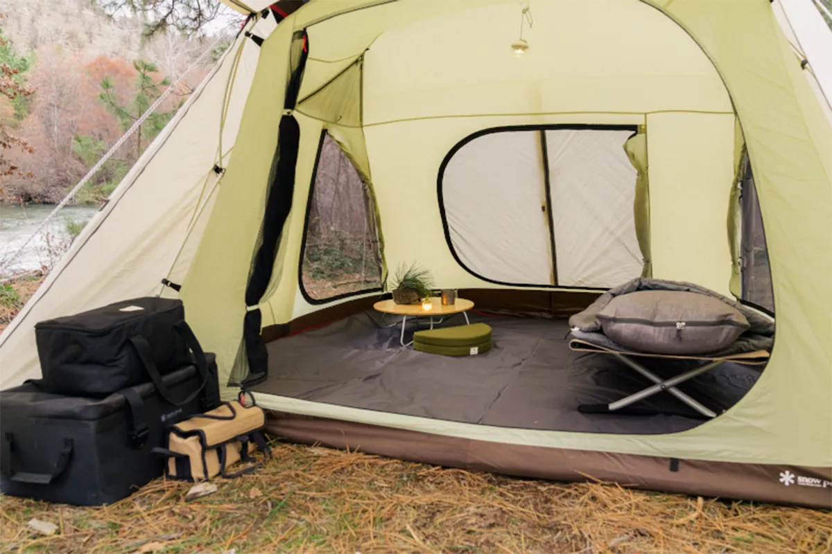 Snow Peak Alpha Breeze familietelt 4-personers sett
