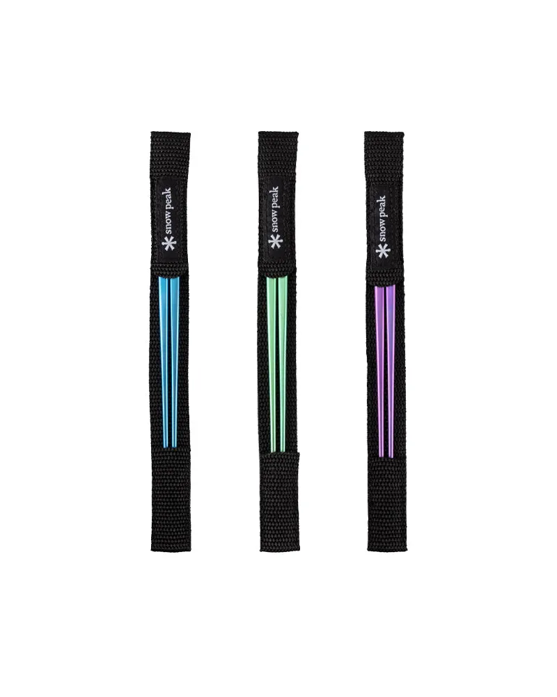 Snow Peak Anodized Titanium Chopsticks spisepinner