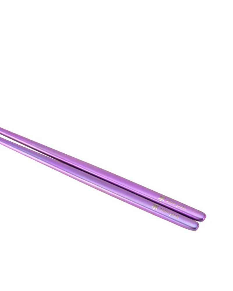 Snow Peak Anodized Titanium Chopsticks spisepinner