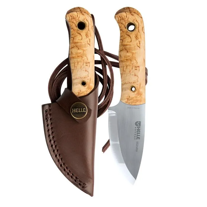 Helle Mândra overlevelseskniv 69 mm laminert