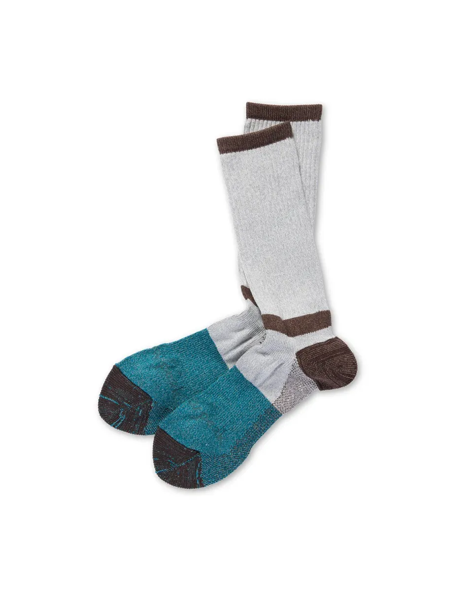 Snow Peak Wool Blend Multi Color Socks ullsokker i ullblanding