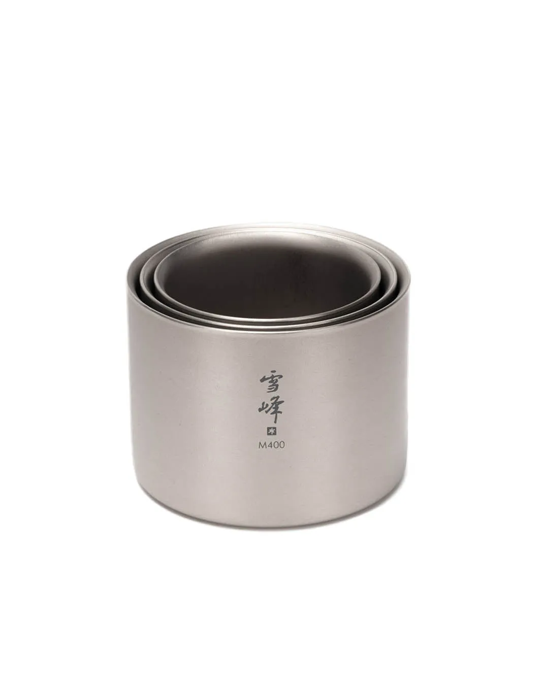 Snow Peak Ti-Double Stackable Mug titankopp