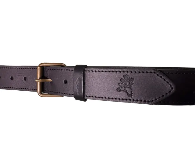 Edvardson Sweden design lærbelte svart