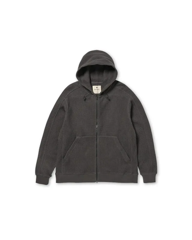 Snow Peak Heavyweight Waffle Zip Parka hettejakke