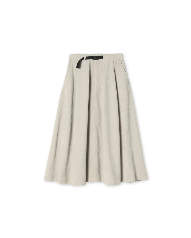 Snow Peak Technical Corduroy Skirt skjørt midi