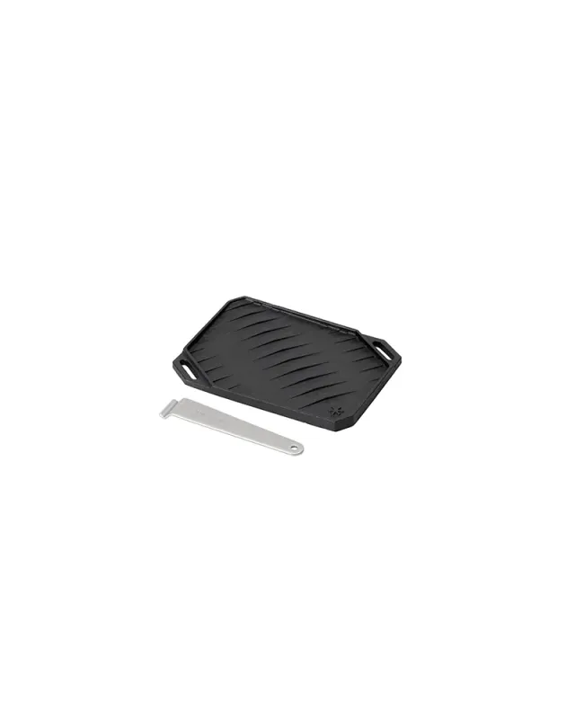 Snow Peak GigaPower Stove Recta grillplate i støpejern