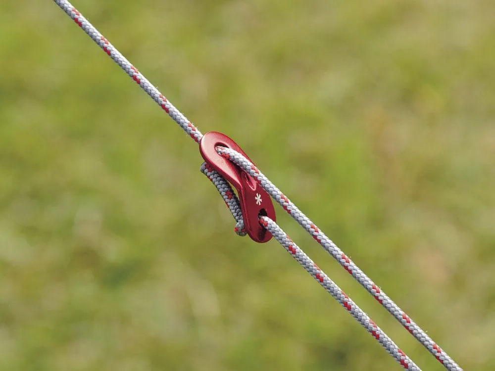 Snow Peak Aluminum Rope Tensioner bardunstrammer lett