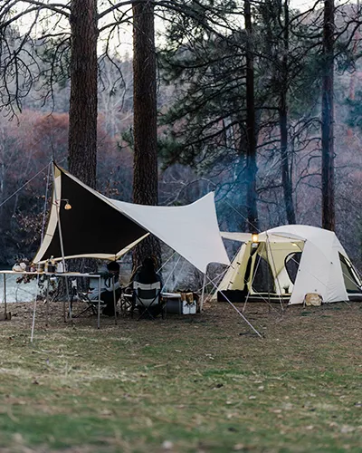 Snow Peak Alpha Breeze Takibi Tarp Hexa Set teltsett 4 personer