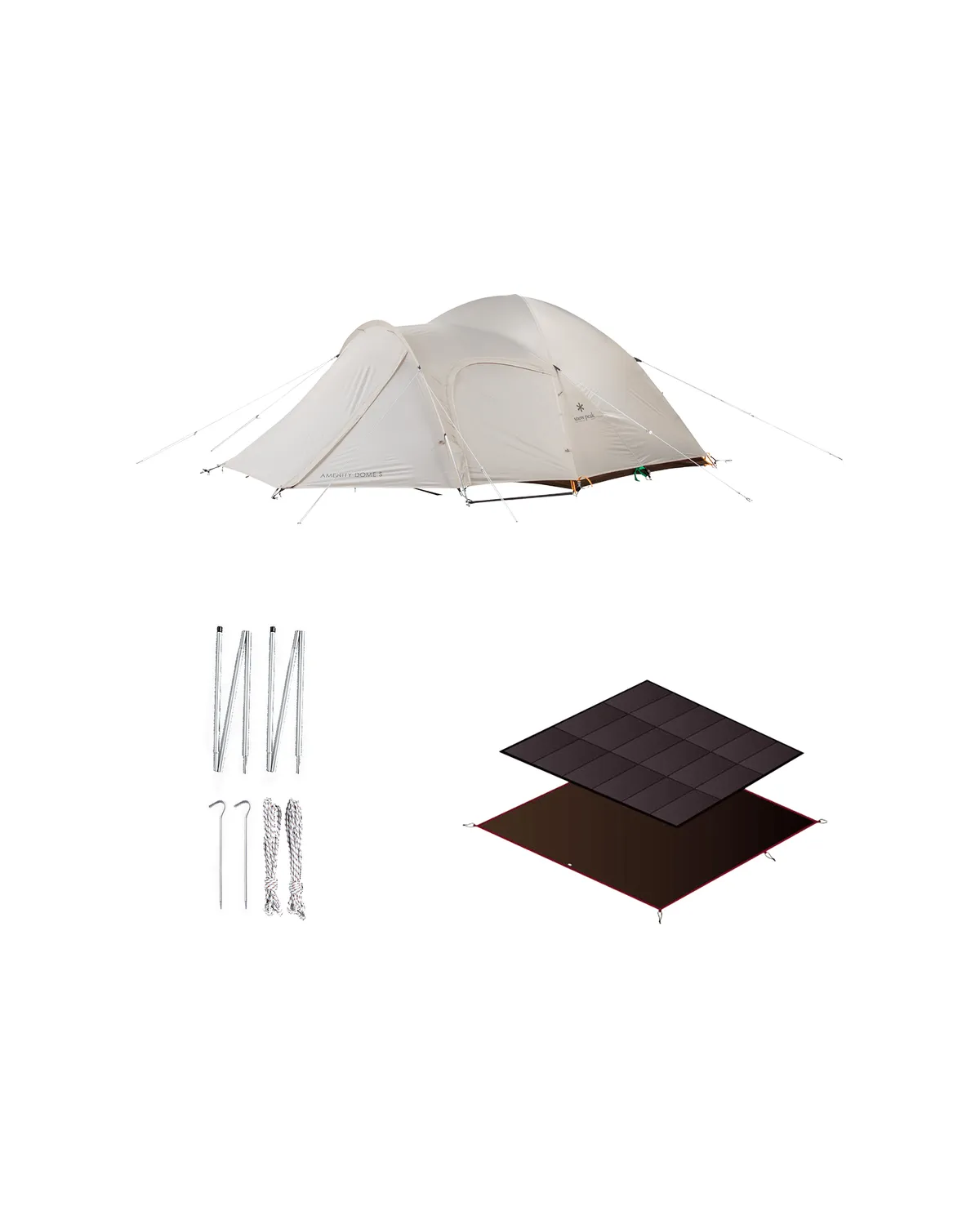 Snow Peak Amenity Dome Ivory teltsett