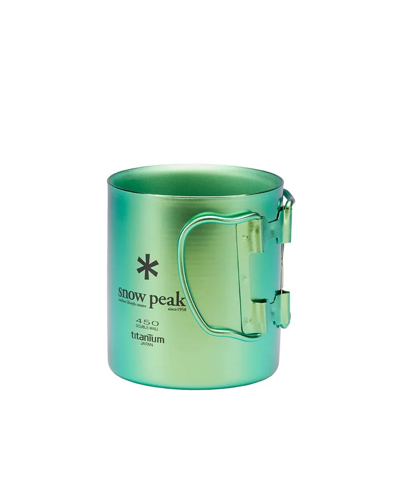 Snow Peak Ti-Double 450 turkopp i titan 450 ml