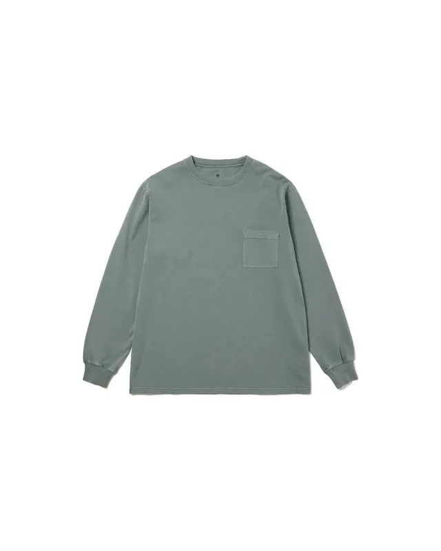 Snow Peak Garment Dyed L/S T-Shirt langermet t-skjorte