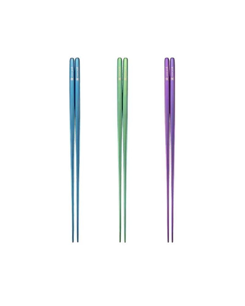 Snow Peak Anodized Titanium Chopsticks spisepinner