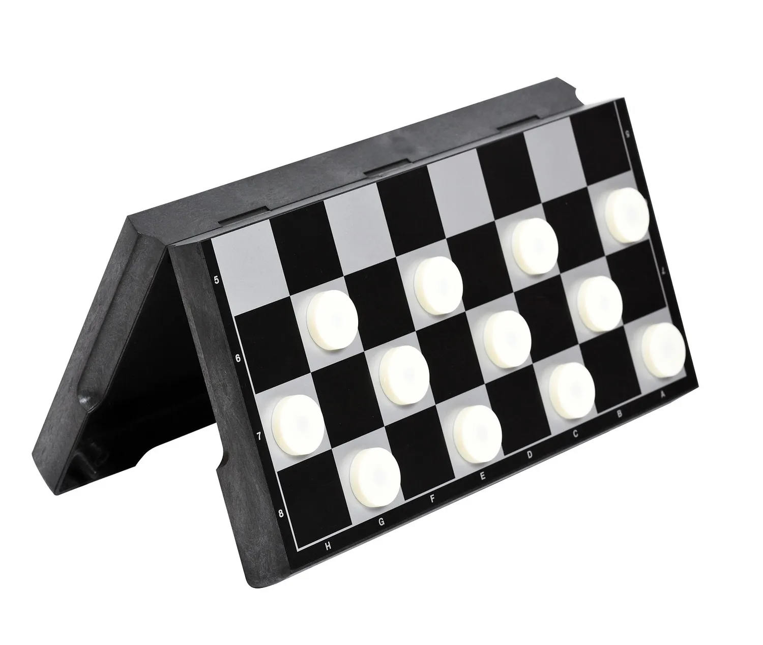 GSI Outdoor Basecamp Magnetic Chess & Checkers magnetisk brettspill
