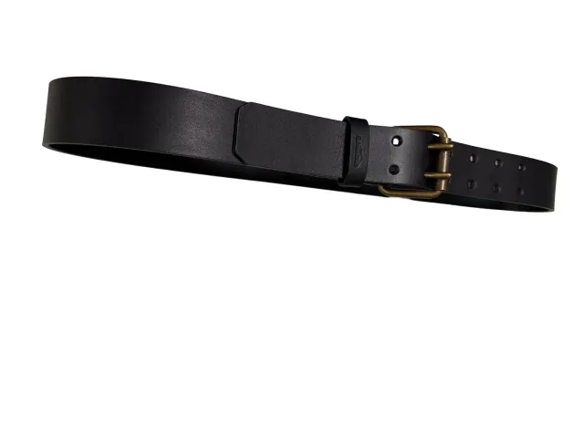 Edvardson lærbelte dobbelt spenne 39 mm