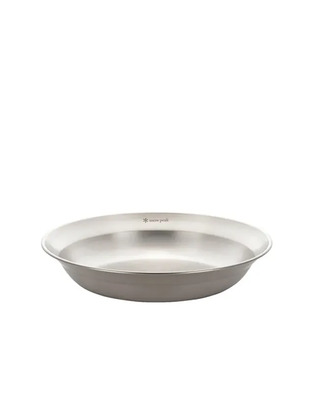 Snow Peak Tableware Dish turbolle i rustfritt stål